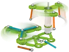 Geomag Mechanics Motion Vauhtipyörät magneettinen rakennussarja 96 osaa - 3