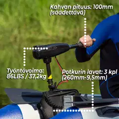 Deep Sea Sähköperämoottori 86LBS - 4