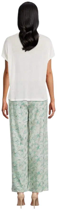 London Fog naisten pellavasekoitehousut 222L261709 - Multicolor - 3