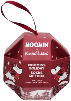 Moomin By Nordicbuddies naisten sukat lahjapakkaus Muumipeikko - 3