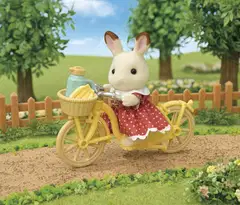 Sylvanian Families Suklaapuputyttö pyöräilemässä - 3