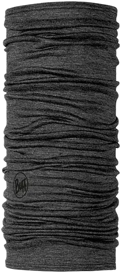 Buff Merino Lightweight tuubihuivi Solid Grey - 1