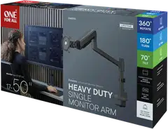 One For All DM5110 Heavy Duty Monitorivarsi, musta - 6