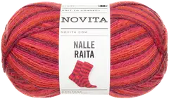 Novita lanka Nalle Raita 100g ruusutarha 8441 - 1