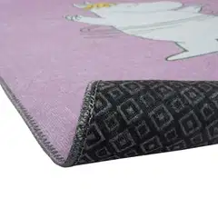 ihankotona matto Niiskuneiti tanssii -muumimatto 120x170 cm laventeli - 3