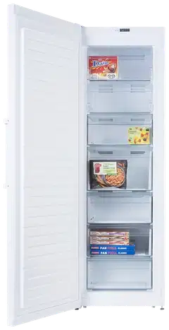 Cylinda pakastin F2385NVE, leveys 60cm, korkeus 186 cm, valkoinen - 2