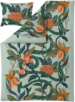 Vallila pussilakanasetti Kielletty puutarha 150x210cm - 1