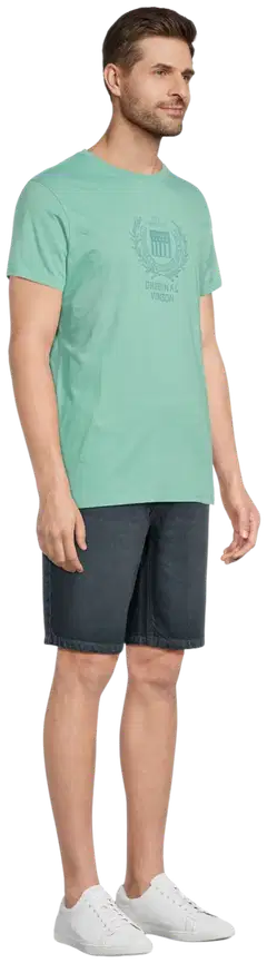 Vinson miesten t-paita Samuel 105558 - Creme de menthe - 4