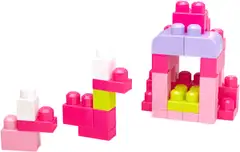 Mega Blocks puuhapalikat DCH54 pinkki 60kpl - 2