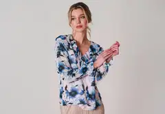 London Fog naisten sifonkipusero 228L260301 - Multicolor - 6