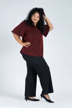 Now Curvy naisten juhlatunika 11861 - Glitter - 4