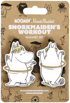 Moomin By Nordicbuddies Niiskuneidin treeni magneetit - 1