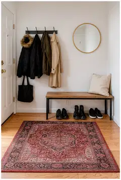 Matto Gemma 133x190 cm punainen - 1