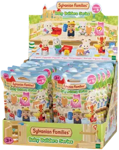 Sylvanian Families yllätyspakkaus Rakentajat -sarja - 2