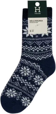 House lasten neulossukat 234H362619 - Navy - 2