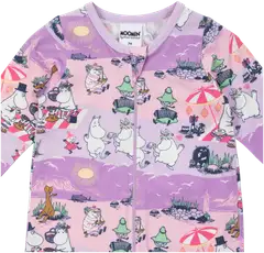 Moomin by Martinex vauvojen pyjama Rantapäivä 587696 - laventeli - 2