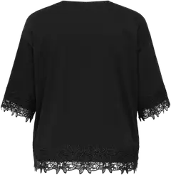 ONLY CARMAKOMA naisten paita Carpenny - BLACK - 2