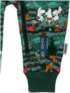 Moomin by Martinex vauvojen pyjama Pihajuhla 590100 - VIHREÄ - 3