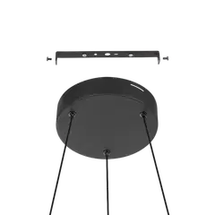 EGLO Riippuvalaisin connect.z Andabaia-z led 42,5W Ø60cm musta/valkoinen - 2