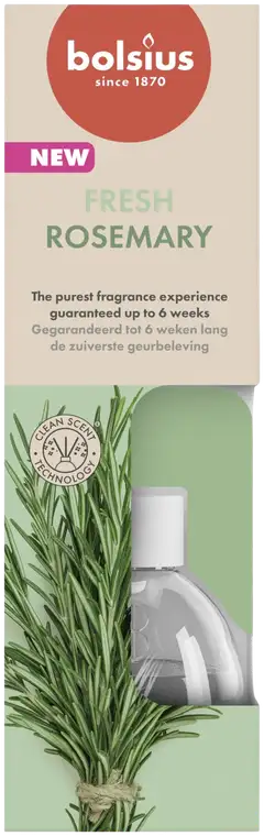 Bolsius True Scents – huonetuoksu – Rosemary - 60 ml - 4