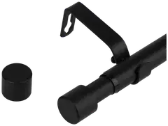 Ihanin verhotanko Sofia mattamusta 160-310cm 16/19mm - 2