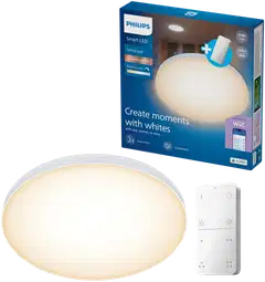 Philips Smart Lighting kattovalaisin pyöreä 18W valkoinen säädettävä kaukosäätimellä - 1