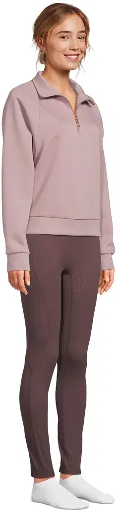 Danskin naisten scuba-collegepusero vetoketjukauluksella DCA2602A - Deauville Mauve - 4