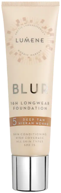 Lumene Blur Pitkäkestoinen meikkivoide SK15 5 Hiekan hehku 30ml - 1