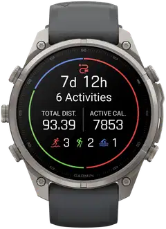 Garmin Fenix 9 Pro inReach 47 mm titaani- ja grafiitinharmaa urheilukello - 4