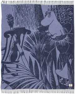 Moomin Arabia Muumi villahuopa 130x170 Lumottu Metsä - 1