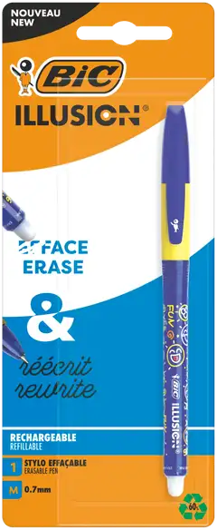 BIC Illusion pyyhittävä geelikynä sininen 1kpl - 1