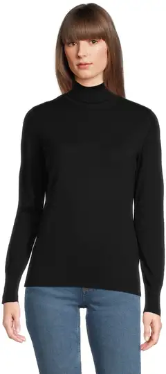 House naisten pooloneule Bethanym - MUSTA - 1