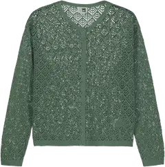 WKLY. naisten pitsineuletakki 213W000150 - Aqua - 1