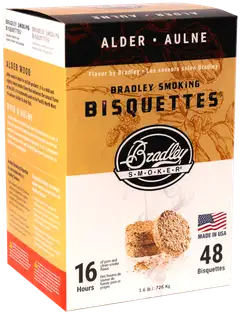 Bradley Smoker leppäsavustusbriketit 48 kpl - 1