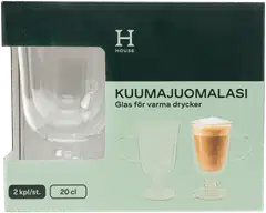 House kuumajuomalasi 20 cl 2-pack - 2