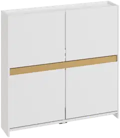 SoBuy kenkäkaappi valkoinen FSR225-E-W - 1