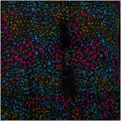 House naisten lyhyt kukallinen tunikamekko 218HP16610, D-mitoitus - BLUE AOP - 3