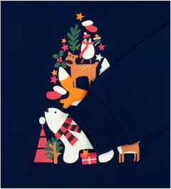 Ciraf lasten collegepusero 25PC254021 - 19-3932tcx naval academy - 3