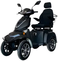 Arvo senioriskootteri P800 musta - 2