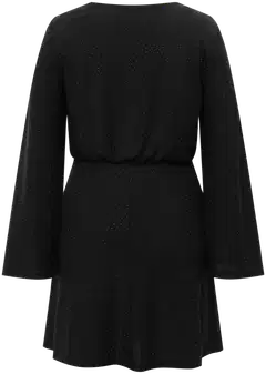 WKLY. naisten lyhyt kimallejuhlamekko pitkä hiha 218W382672 - black - 2