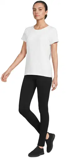 House naisten leggingsit Lene - MUSTA - 4