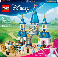 LEGO® Disney Princess 43275 Tuhkimon linna ja hevosvaunut - 2