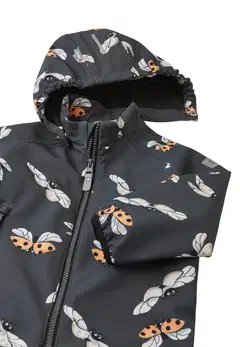 Reima vauvojen softshell haalari Mjosa - Soft Black - 5