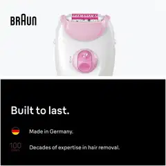 Braun LEGEPIL SE3-000 PNK BOX MN Epilaattori - 7