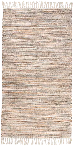 ihankotona puuvillamatto Kesälahti 160x230 cm ruskea-harmaa - 1