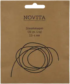Novita silmukkakaapeli 120 cm 4 kpl 2.5-4 mm - 1