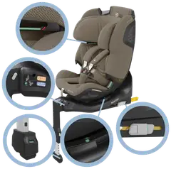 Maxi-Cosi lasten turvaistuin Emerald 360 Pro vihreä - 10