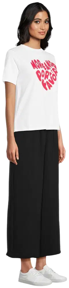 TEX naisten leveälahkeiset housut I282891 - black 2 - 4