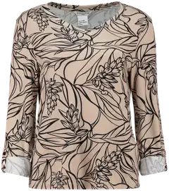 Zabaione naisten paitis Al44ina - D2910 beige black - 1