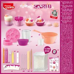 Maped tee-se-itse kynttilät Yummy Candle - 4